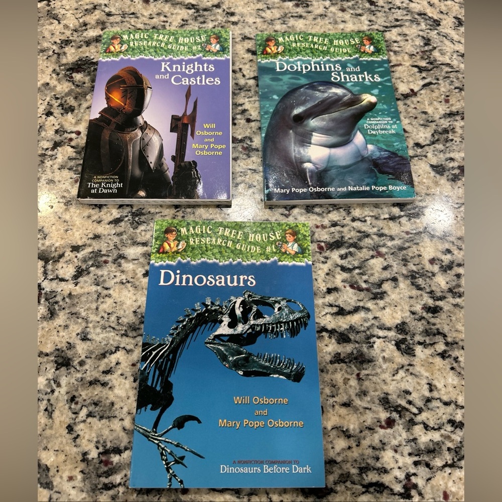 Magic, Treehouse paperback books, lot of three